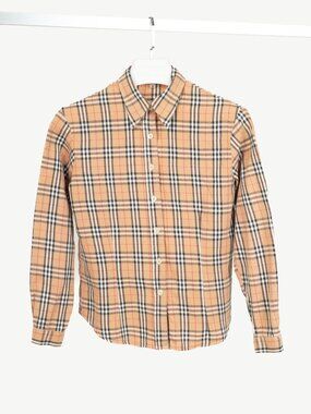 Burberry Vintage House Check Cotton-Flannel Buttoned Shirt